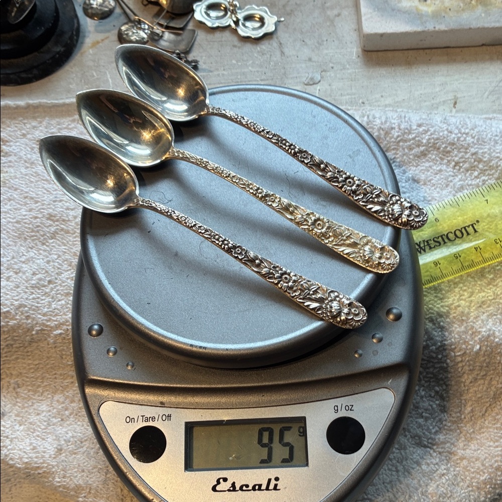 S Kirk &Son Sterling Silver Spoon (3)